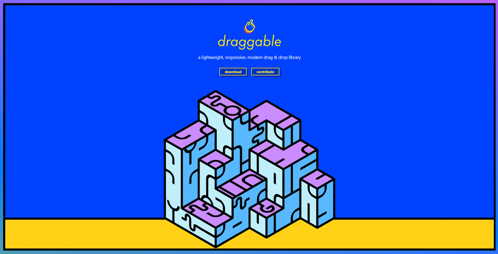 Minimalist and Modular, Draggable JS Makes Building Easier for Users - And It's Free!