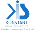  Leading Web Development Business Logo: Konstant Infosolutions