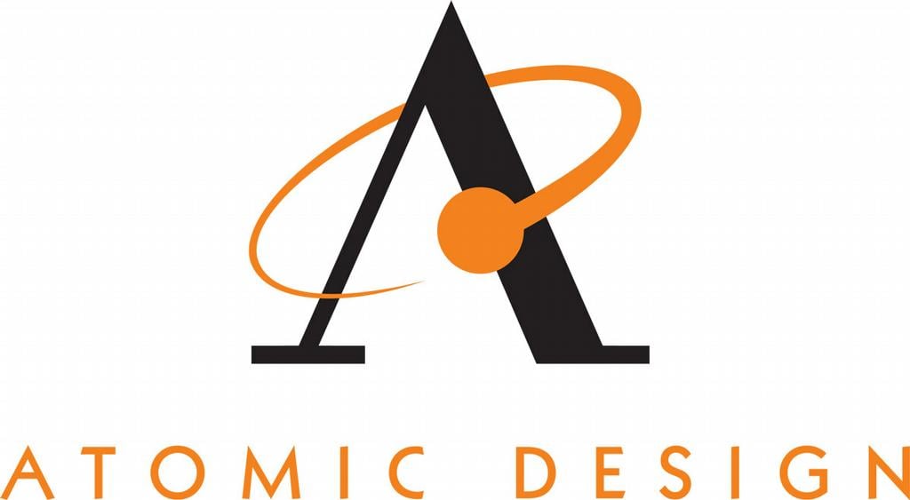 Top Dallas Web Design Agency Logo: Atomic Design