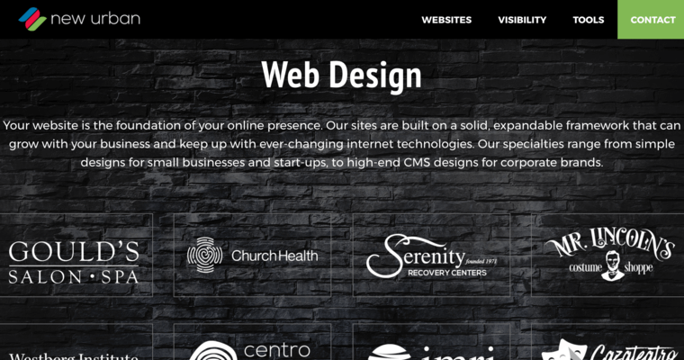 Web Design Memphis page of #10 Best Memphis Web Design Agency: New Urban Media