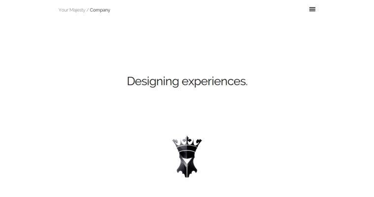 Company page of #6 Best New web design Agency: Your Majesty