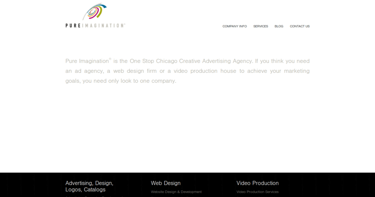 Home Page of Top Web Design Firms in Illinois: Pure Imagination