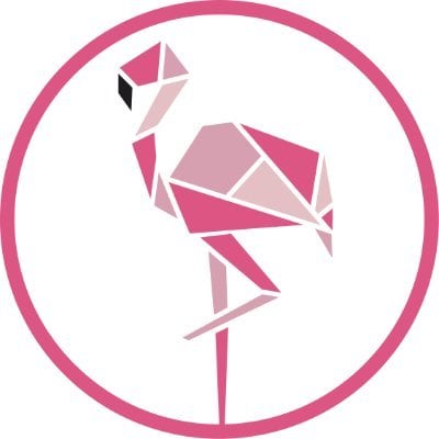 Top Web Design Business Logo: Flamingo Agency