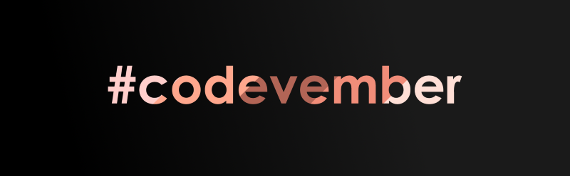 Kick Off Your Month Right with Codevember!