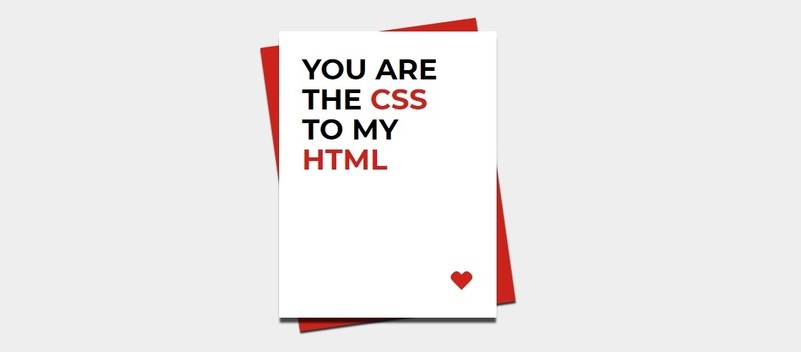 Learning HTML and CSS Code: A Web Developer's Valentine Project