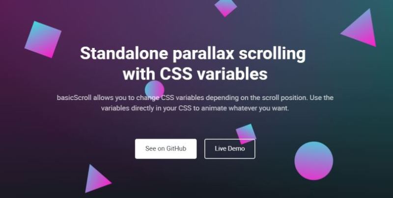 basicScroll Can Enhance the Dynamics of Visuals on Your Website!