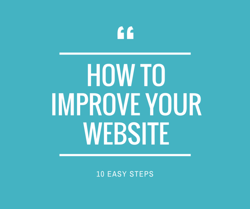 Easy Ways to Improve Your Website