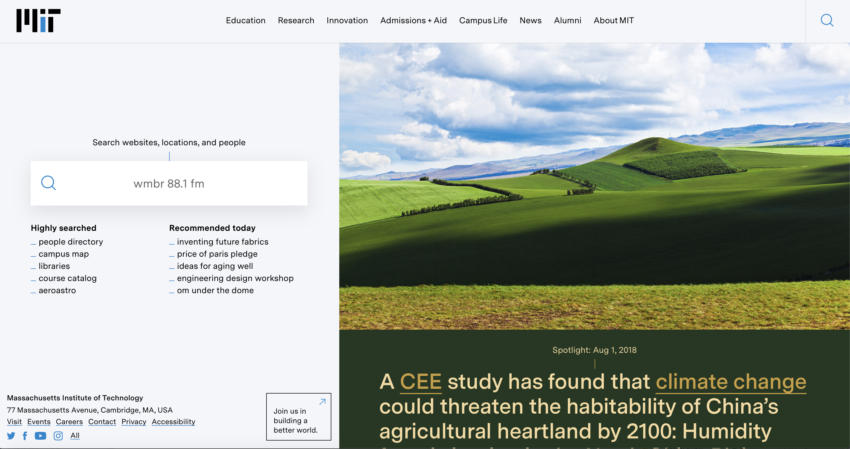 MIT's Redesigned Website Is Less Sleek Than It Appears