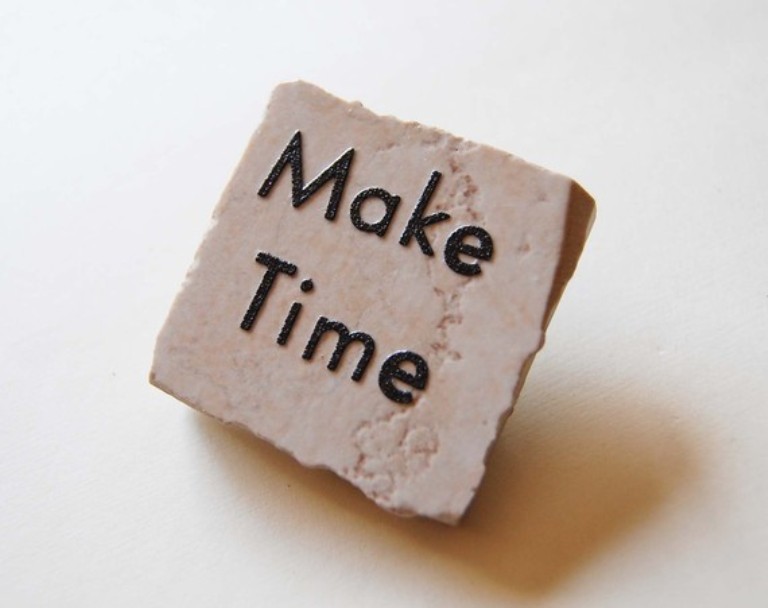 Take the Time, Take Your Time, and Make Time