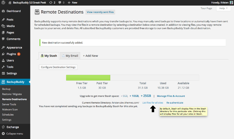 Ideas for Databases in WordPress Sites.