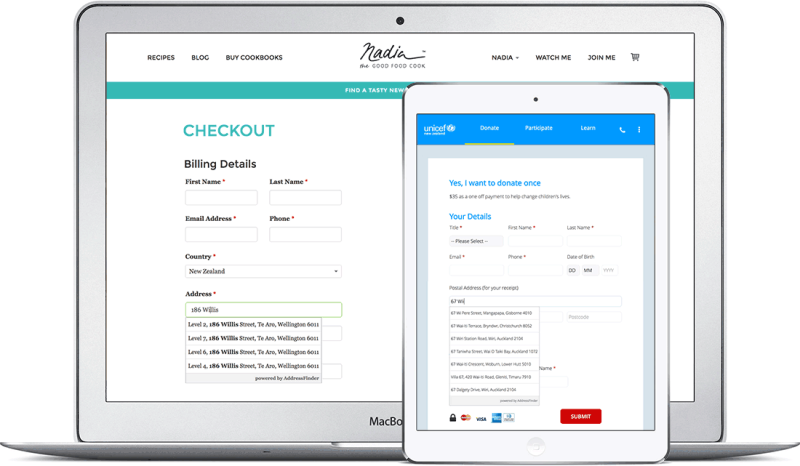 Reduce Friction with Auto-Completion of Addresses