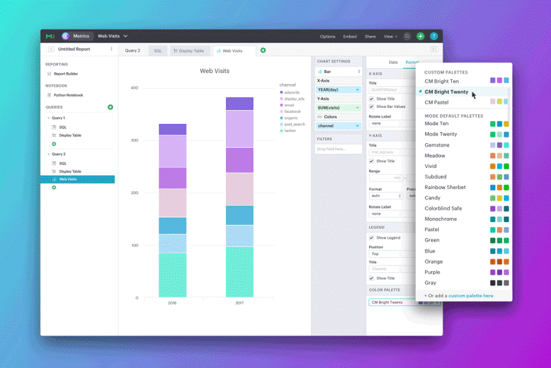 Select a Custom Color Palate for a Great Looking Site