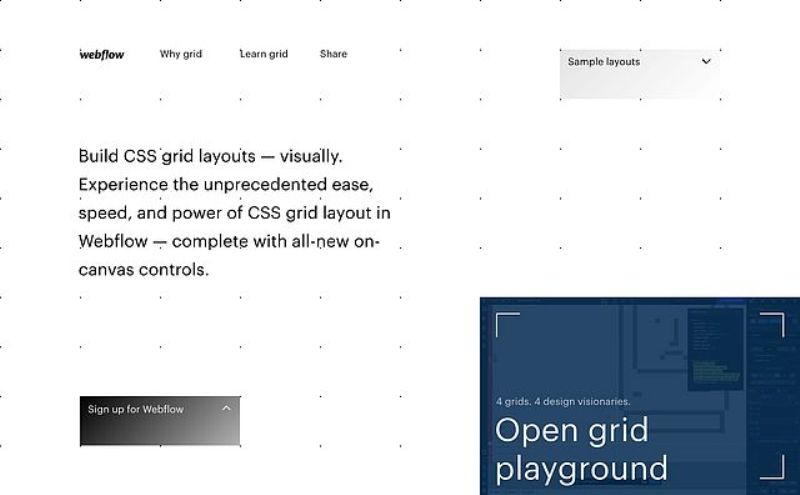CSS grids are like your quirky friend.