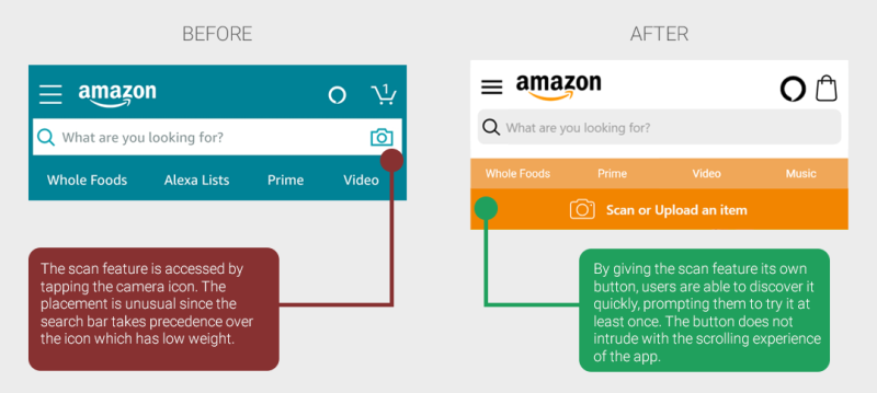Amazon Is Testing Different Layout Options and Updating User Experiences