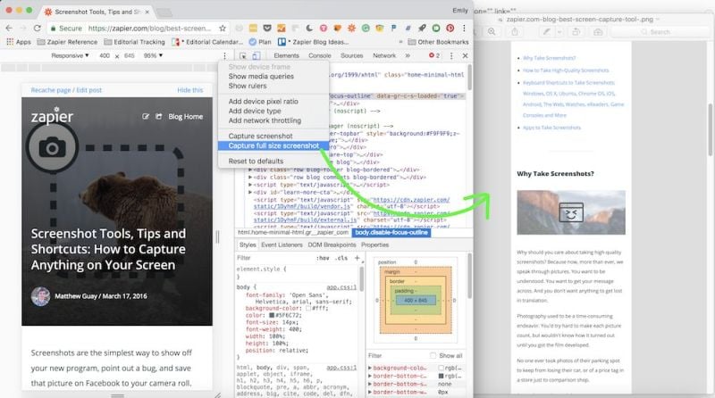 Screen Shot Tips You Should Use As A Web Developer
