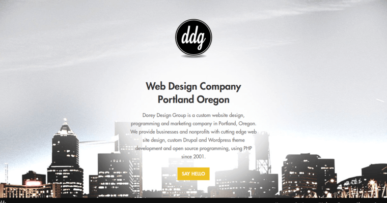 Service page of #6 Best Web Design Agency: Dorey Design Group