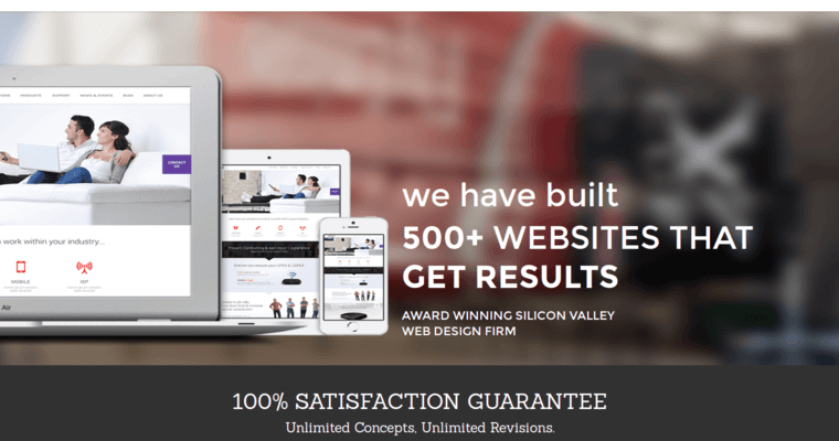 Service page of #5 Leading Website Design Firm: EIGHT25MEDIA