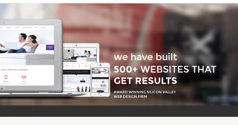 Service page of #5 Leading Web Design Company: EIGHT25MEDIA