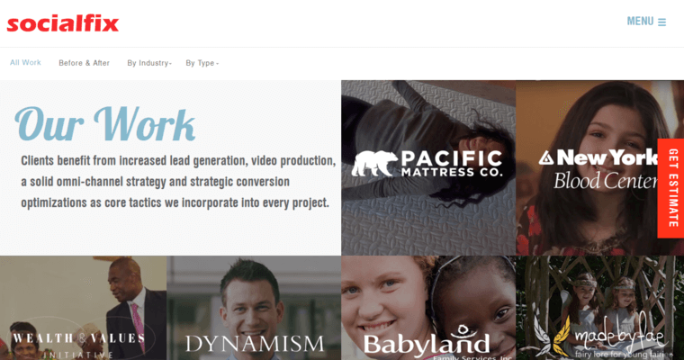 Work page of #7 Leading Website Design Company: SocialFix