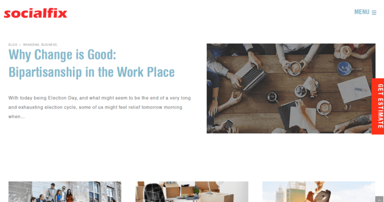 Blog page of #7 Top Web Design Company: SocialFix