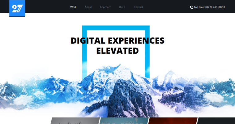 Work page of #19 Top Website Design Business: Creative27