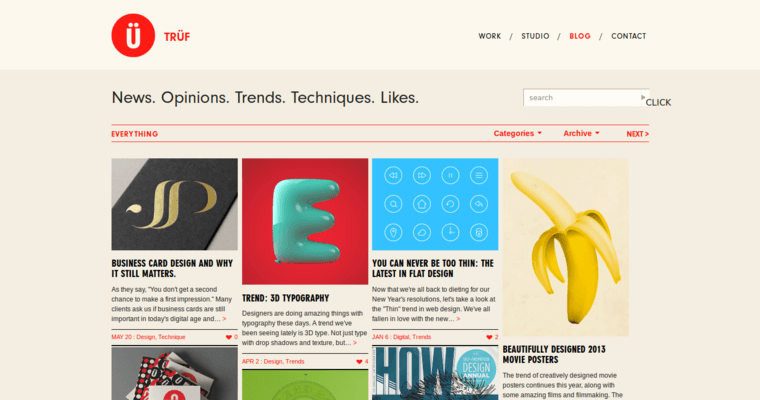 Blog page of #21 Top Website Design Business: TRÜF Creative