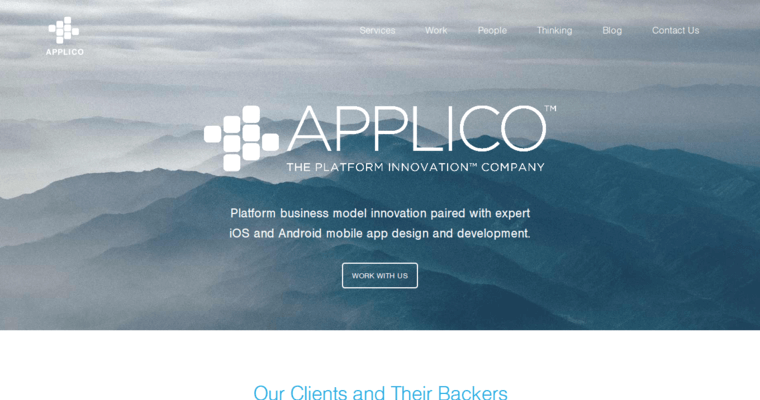 Home page of #9 Top Android Development Agency: Applico