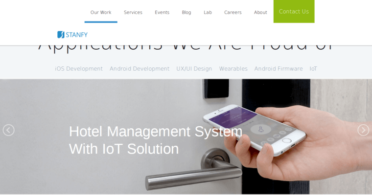 Work page of #10 Best Android App Development Firm: Stanfy