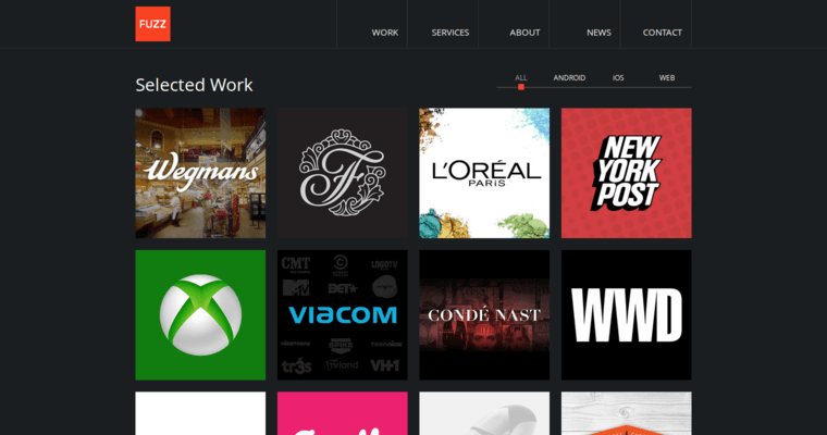 Work page of #9 Top Wearable App Design Business: Fuzz Productions