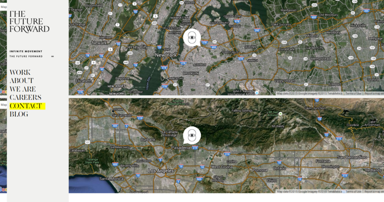 Contact page of #4 Best Architecture Web Development Firm: The Future Forward