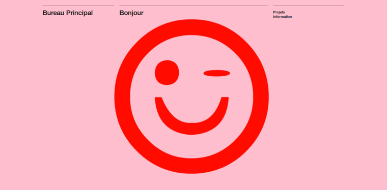 Home page of #8 Best Architecture Web Development Company: Bureau Principal