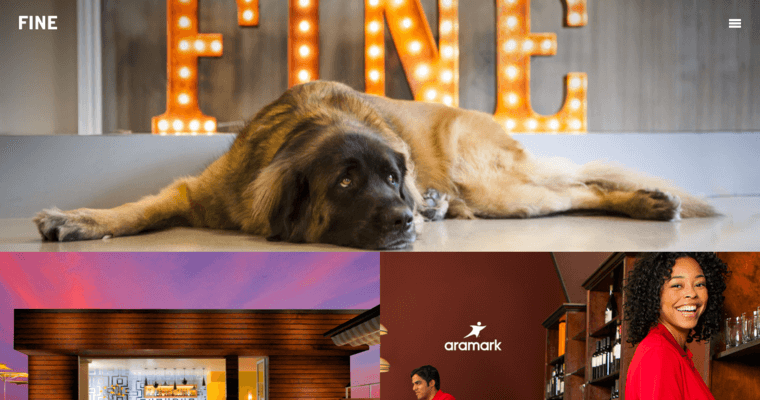 Home page of #3 Top Architecture Web Design Agency: Fine