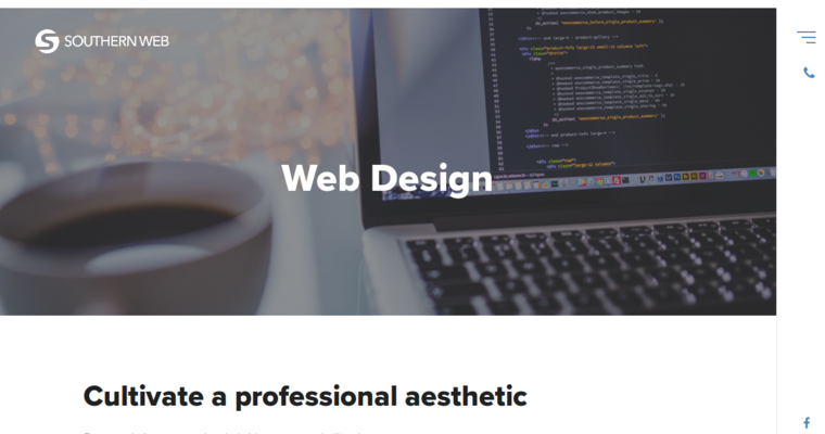 Development page of #2 Best Atlanta web design Firm: Southern Web