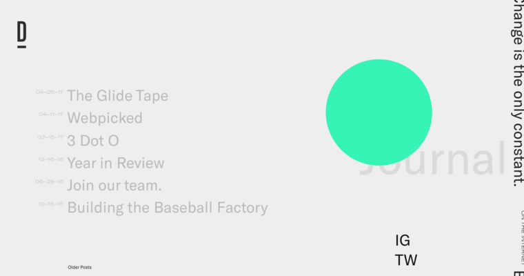 Journal page of #9 Best Baltimore Web Development Company: Drexler