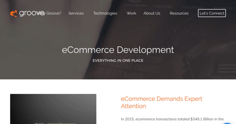 Development page of #4 Top Baltimore Web Development Agency: Groove