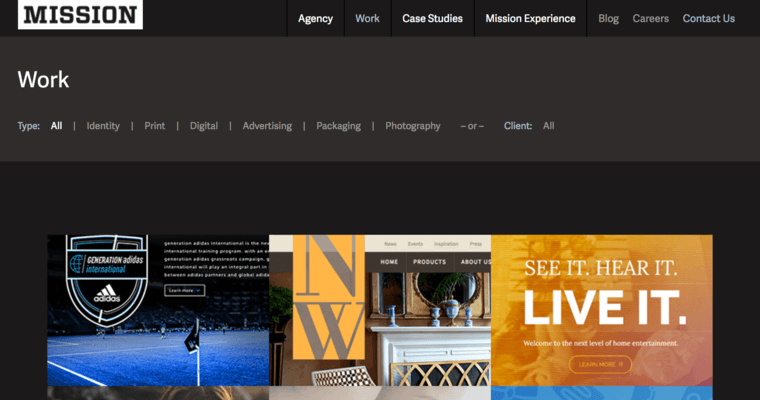 Work page of #8 Best Baltimore Web Development Firm: Mission