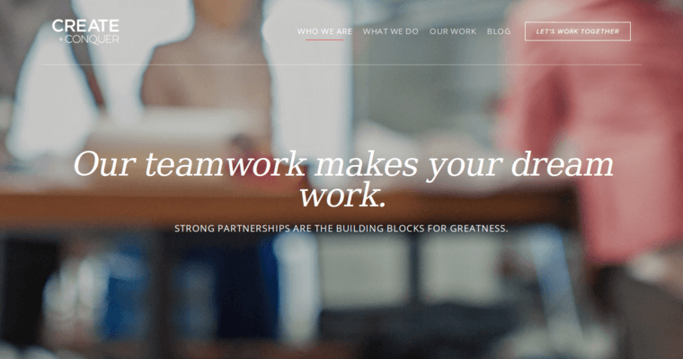 Who page of #6 Top Boston Web Development Business: Create and Conquer