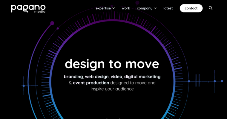 Home page of #2 Best Boston Web Design Agency: Pagano Media