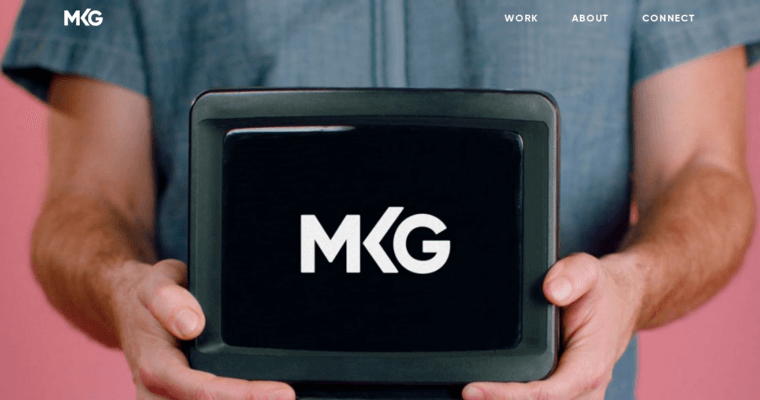 Home page of #10 Best Branding Business: MKG