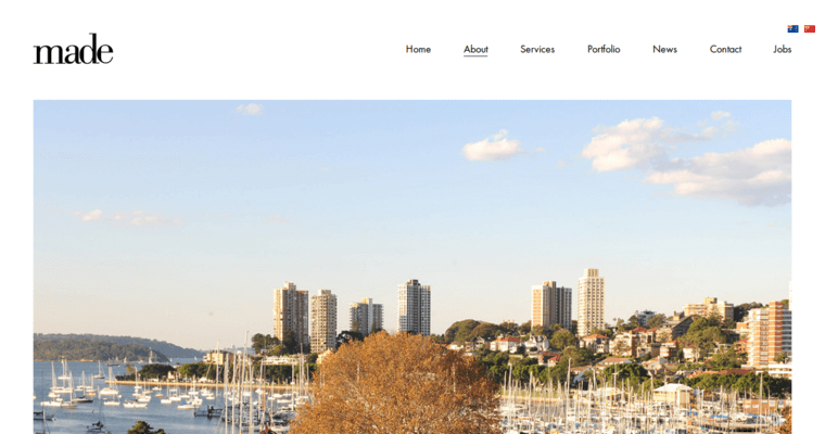 About page of #2 Top Branding Agency: Made