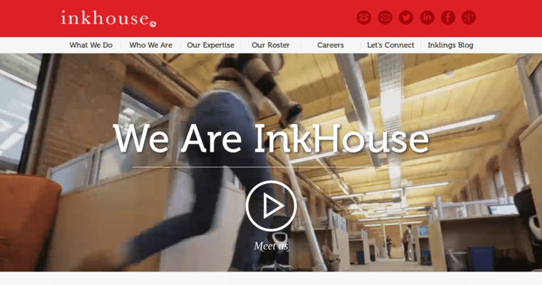 Who page of #6 Best Brand PR Business: Ink House