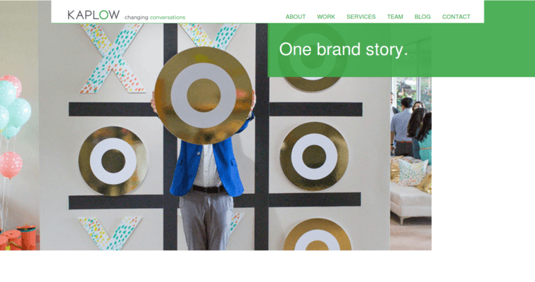 Home page of #7 Best Brand PR Firm: Kaplow