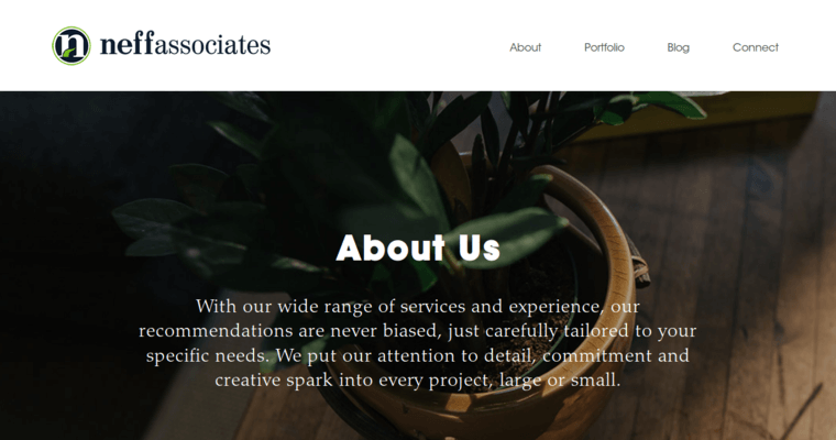 About page of #8 Best Brand PR Firm: Neff Associates