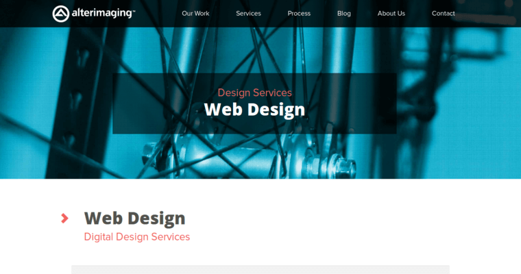 Service page of #7 Top Charlotte Web Development Agency: Alter Imaging