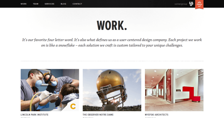 Work page of #5 Best Chicago Website Design Agency: Usman Group