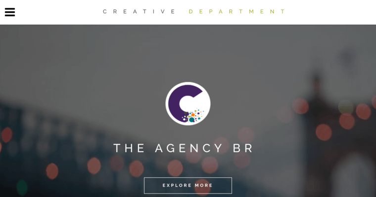 Home page of #3 Top Cincinnati Web Design Business: Creative Department