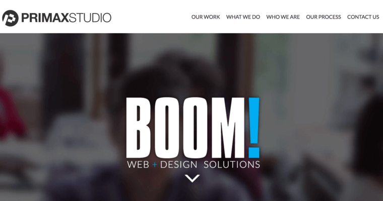 Home page of #6 Top Cincinnati Web Design Firm: Primax Studio 