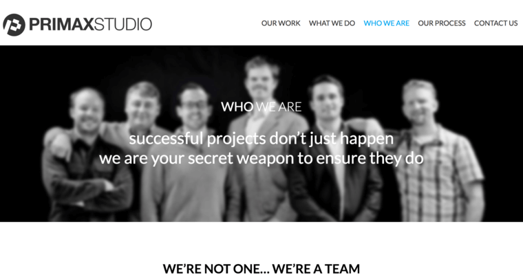 Who page of #6 Best Cincinnati Web Design Business: Primax Studio 