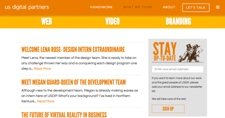 What page of #4 Top Cincinnati Web Design Business: us digital partners