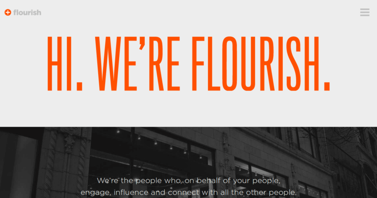 About page of #2 Top Cleveland Web Development Business: flourish agency, inc.